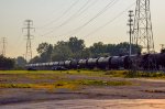 Tank cars train